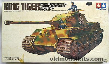 Tamiya 1/35 King Tiger - Panzer Kampfwagen VI Tiger II Konigs Tiger Sd.Kfz.182, MM157 plastic model kit
